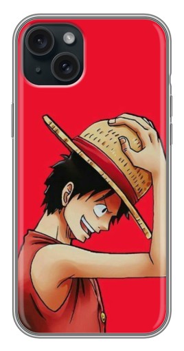Силиконовый чехол с изображением "Манки в шляпе" для iPhone 14 Plus
