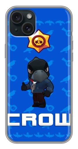 Чехол с печатью "Медаль Crow" для iPhone 14 Plus