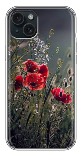 Чехол с печатью "Поле цветов" для iPhone 14 Plus