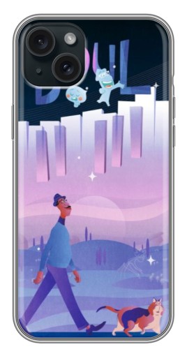 Чехол с печатью "Постер к мультику" для iPhone 14 Plus
