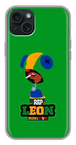 Чехол с принтом "RAP Leon" для iPhone 14 Plus