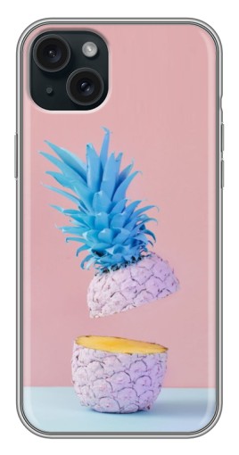 Чехол с печатью "Яркий ананас" для iPhone 14 Plus