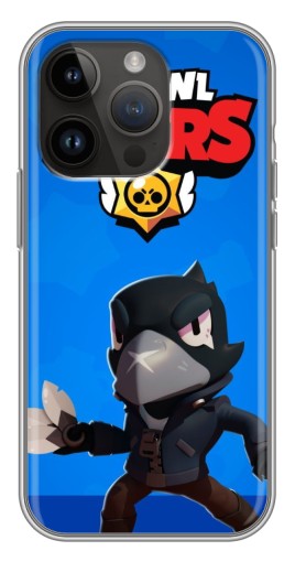 Чехол с картинкой "Боевой Crow" для iPhone 14 Pro Max