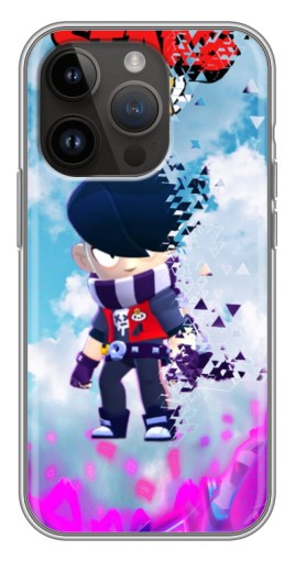 Силиконовый чехол с изображением "Демо версия" для iPhone 14 Pro Max