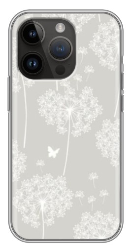 Чехол с принтом "Фон одуванчиков " для iPhone 14 Pro Max