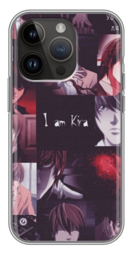 Чехол с принтом "I am Kira" для iPhone 14 Pro Max