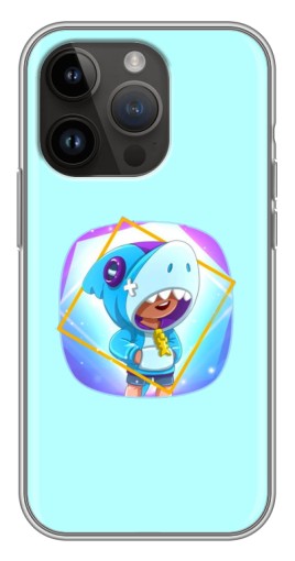 Чехол с печатью "Леон Акула" для iPhone 14 Pro Max