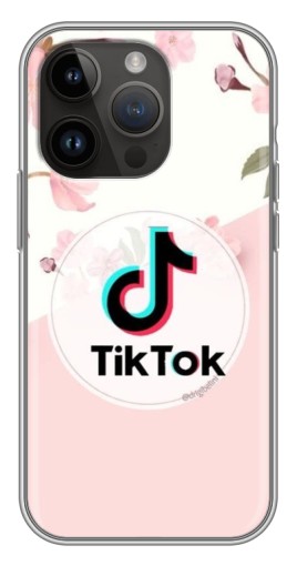 Чехол с печатью "Нежный принт" для iPhone 14 Pro Max