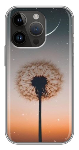 Чехол с печатью "Ночной одуванчик" для iPhone 14 Pro Max
