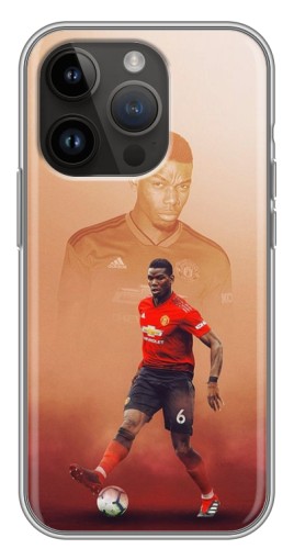 Чехол с принтом "Pogba с Манчестера" для iPhone 14 Pro Max
