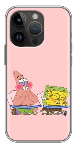 Чехол с картинкой "За партой" для iPhone 14 Pro Max
