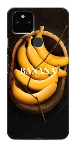 Чехол с картинкой "Banana" для Google Pixel 5a 5G