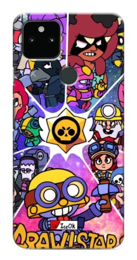 Силиконовый чехол с изображением "Brawl заставка" для Google Pixel 5a 5G