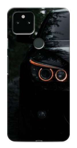 Чехол с печатью "Черный БМВ" для Google Pixel 5a 5G