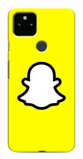 Чехол с печатью "Лого Snapchat" для Google Pixel 5a 5G