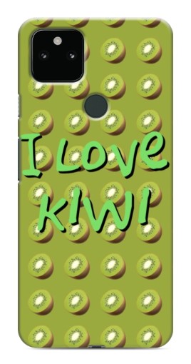 Чехол с печатью "Love Kiwi" для Google Pixel 5a 5G