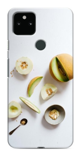 Чехол с печатью "Обед из дынь" для Google Pixel 5a 5G