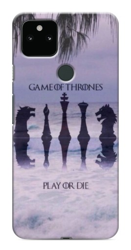 Чехол с принтом "Play or Die" для Google Pixel 5a 5G
