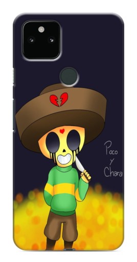 Чехол с картинкой "Poco y Chara" для Google Pixel 5a 5G