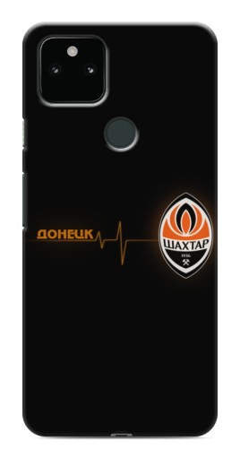 Силиконовый чехол с изображением "Шахтер в сердце" для Google Pixel 5a 5G