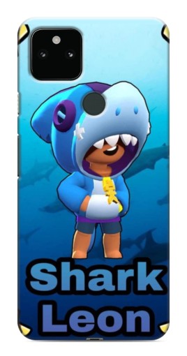 Чехол с картинкой "Shark Leon" для Google Pixel 5a 5G