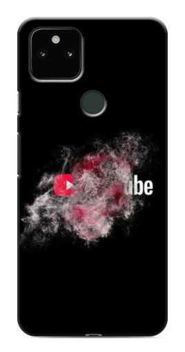 Чехол с принтом "Яркий Ютуб" для Google Pixel 5a 5G