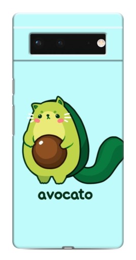 Чехол с картинкой "Avocato" для Google Pixel 6