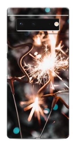 Чехол с печатью "Бенгальские огни" для Google Pixel 6