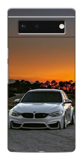 Чехол с принтом "BMW белая" для Google Pixel 6