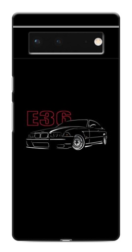 Чехол с картинкой "BMW E36" для Google Pixel 6