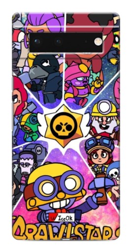 Силиконовый чехол с изображением "Brawl заставка" для Google Pixel 6