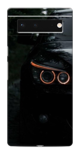 Чехол с печатью "Черный БМВ" для Google Pixel 6