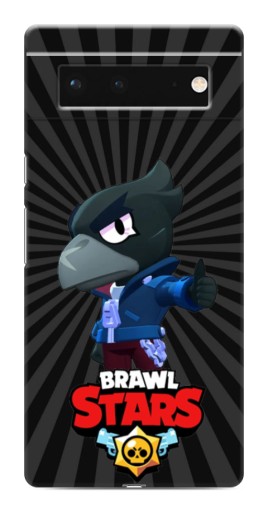 Чехол с принтом "Crow Brawl Stars" для Google Pixel 6