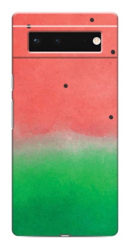 Чехол с картинкой "Дизайн арбуза" для Google Pixel 6