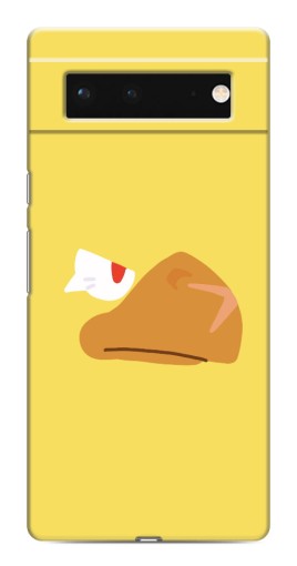 Чехол с картинкой "Gold Crow" для Google Pixel 6
