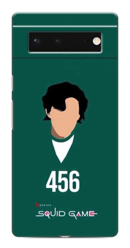 Силиконовый чехол с изображением "Игрок 456" для Google Pixel 6