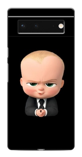 Чехол с картинкой "Хитрый Босс" для Google Pixel 6