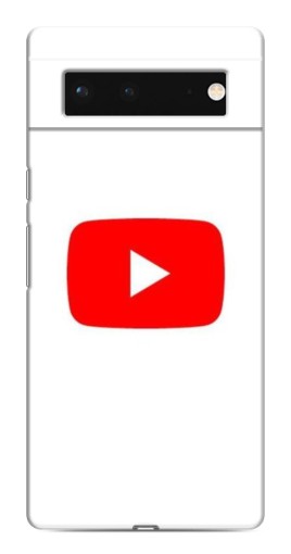 Чехол с картинкой "Красная кнопка" для Google Pixel 6