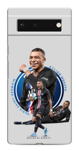 Чехол с печатью "Kylian Mbappe" для Google Pixel 6