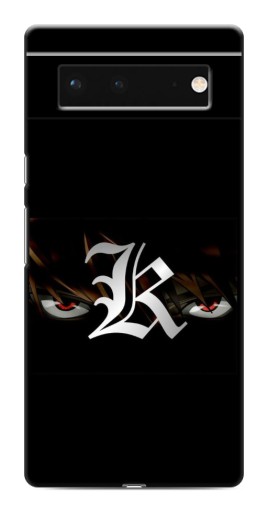 Силиконовый чехол с изображением "L.K." для Google Pixel 6