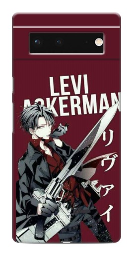 Силиконовый чехол с изображением "levi Ackerman" для Google Pixel 6