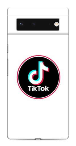 Чехол с принтом "Лого Тик Ток" для Google Pixel 6
