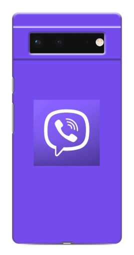 Чехол с принтом "Лого Viber" для Google Pixel 6