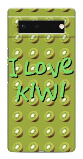 Чехол с принтом "Love Kiwi" для Google Pixel 6