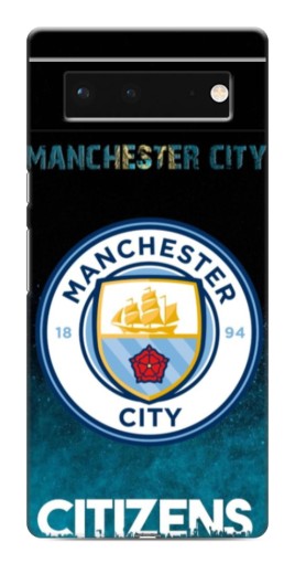 Силиконовый чехол с изображением "Man City Zens" для Google Pixel 6