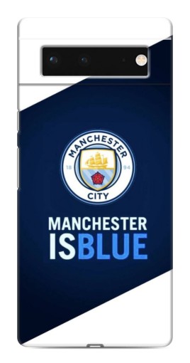 Чехол с печатью "Manchester is Blue" для Google Pixel 6