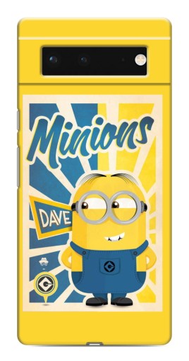 Чехол с картинкой "Minions" для Google Pixel 6