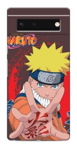 Силиконовый чехол с изображением "Naruto атакует" для Google Pixel 6