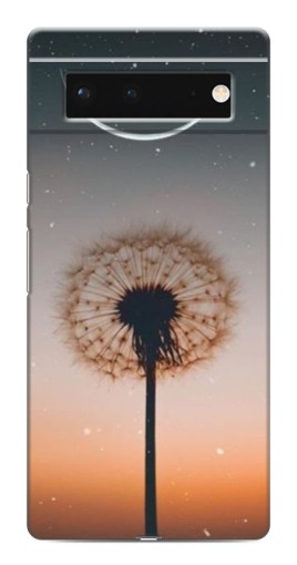 Чехол с картинкой "Ночной одуванчик" для Google Pixel 6
