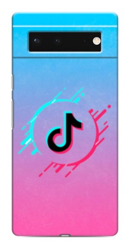 Чехол с картинкой "Нота ТикТок" для Google Pixel 6